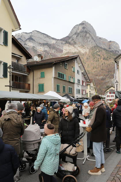 Weihnachtsmarkt in Mels