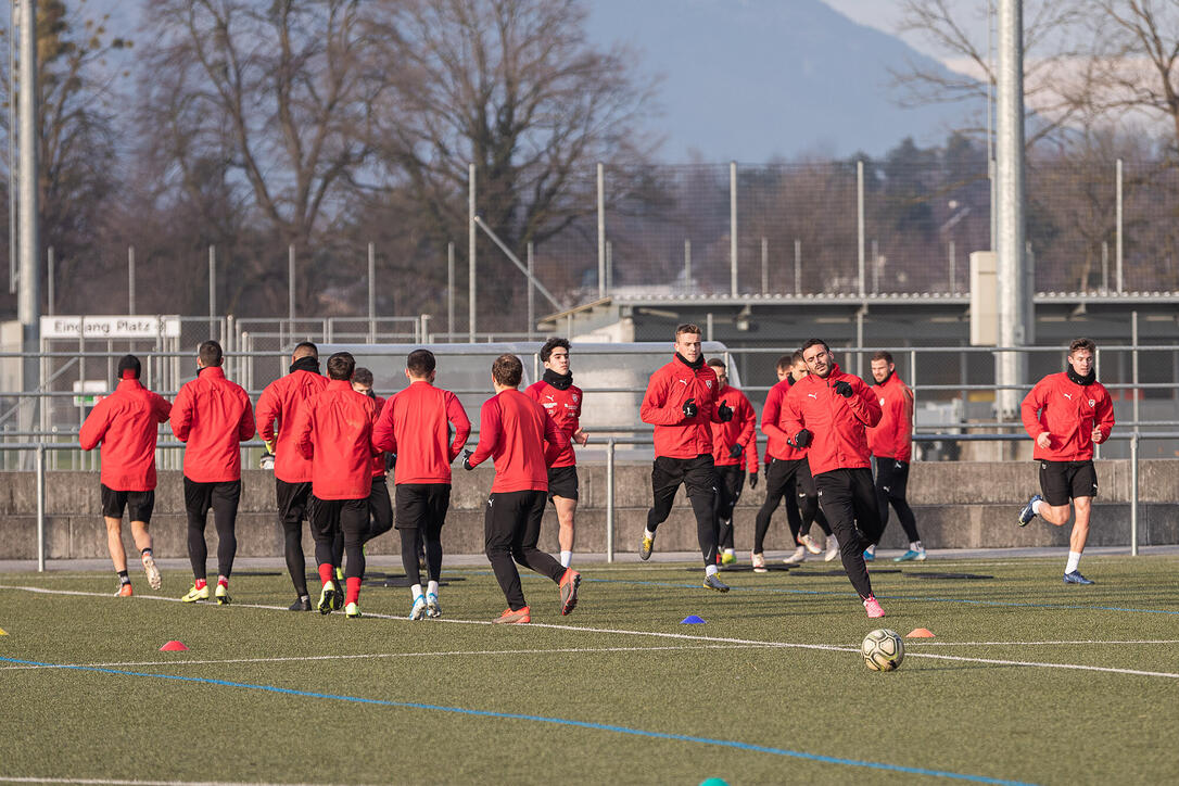 Trainingsstart FC Vaduz