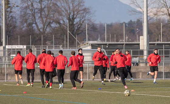 Trainingsstart FC Vaduz