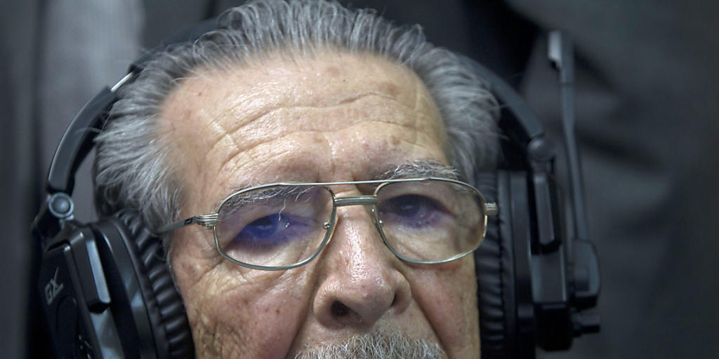 Prozessunfähig: Guatemalas Ex-Diktator Ríos Montt (Archiv).