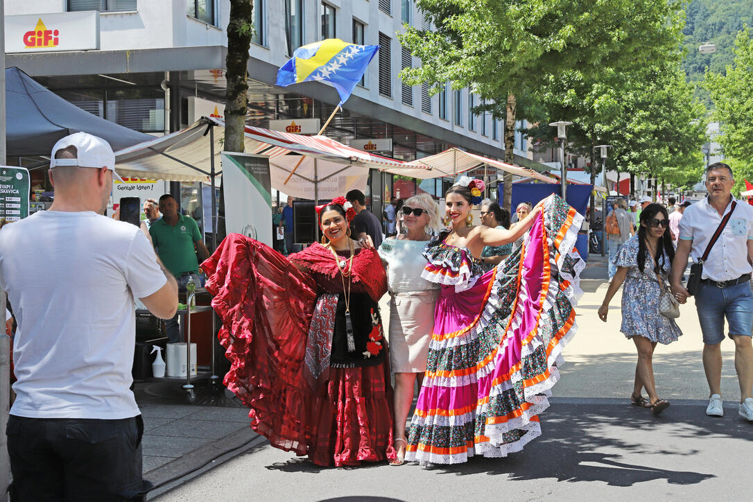 Grenzenlos, Interkulturelles Strassenfest in Buchs