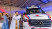 Einweihung neuer Rettungswagen in Vaduz (14.08.2025)