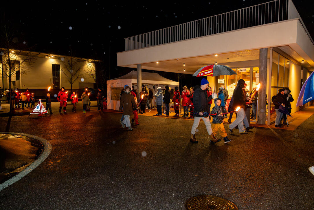 Funken Triesen mit Fackelumzug