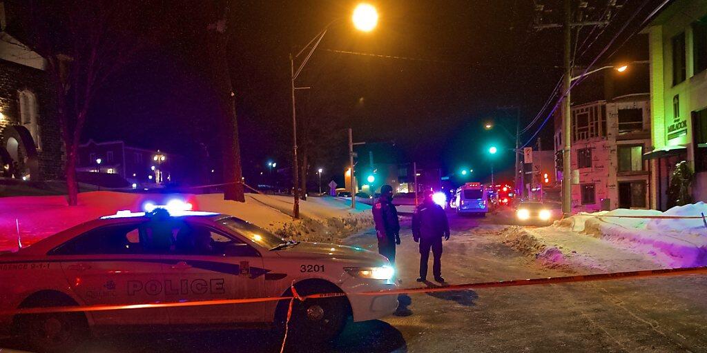 Der kanadische Attentäter auf eine Moschee in Québec muss für mindestens 40 Jahre hinter Gitter. (Archivbild vom Anschlag)