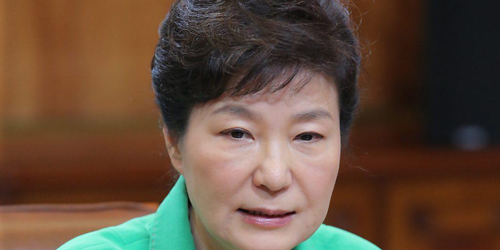 Fordert eine "klare Entschuldigung" von Nordkorea: Südkoreas Präsidentin will nicht einfach über Zwischenfälle an der Grenze zum verfeindeten Norden hinwegsehen. Die Propaganda-Beschallung des Norden hält an.