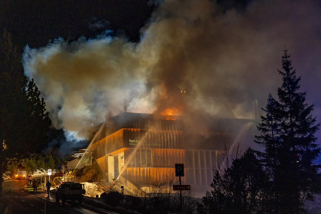 Brand Heizwerk Malbun (16.12.2025)