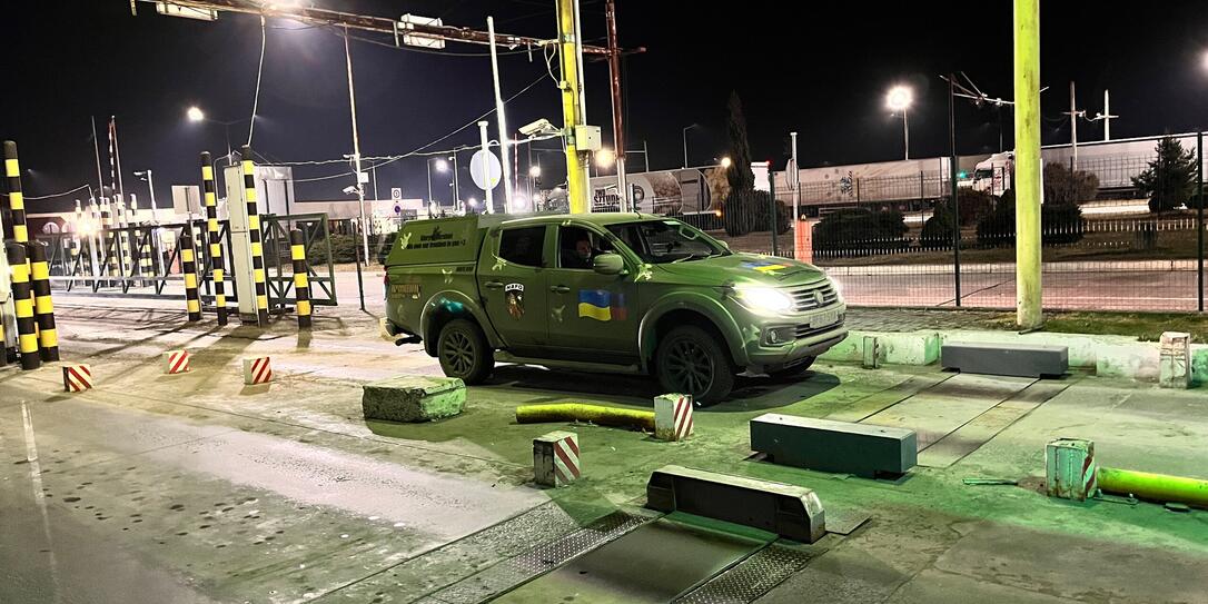 Liechtensteiner engagiert sich bei Fahrzeugkonvois in die Ukraine