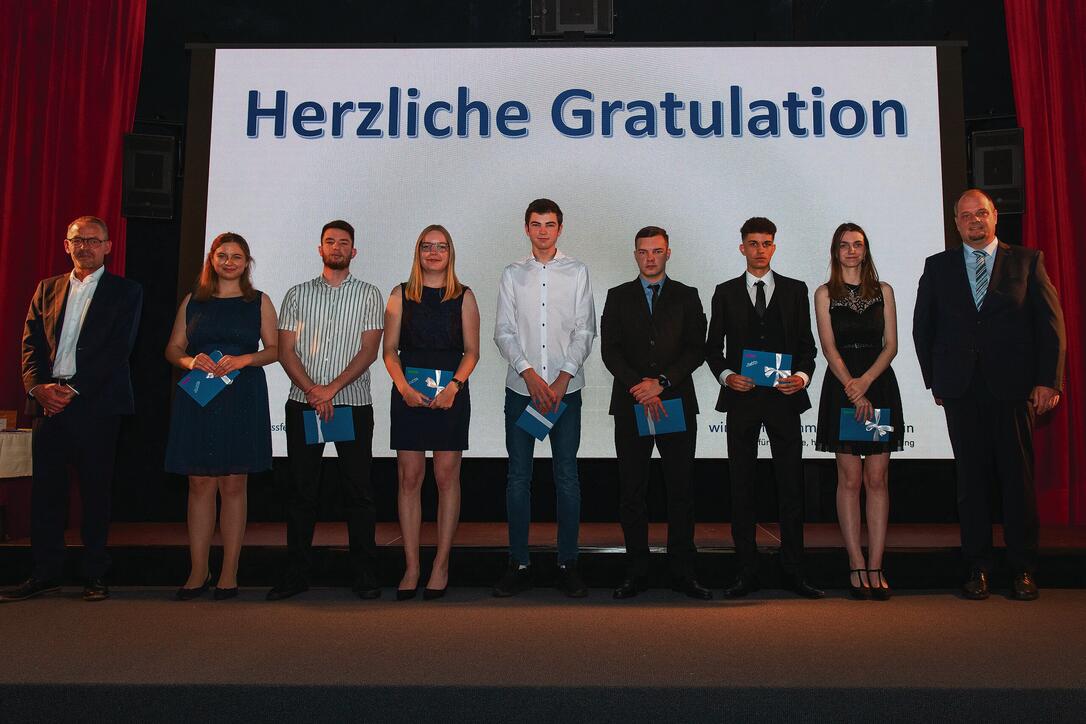 Lehrabschlussfeier der Wirtschaftskammer Liechtenstein
