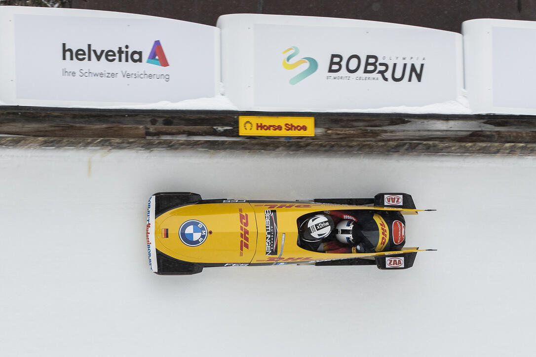 Junioren-WM 2er Bob in St. Moritz