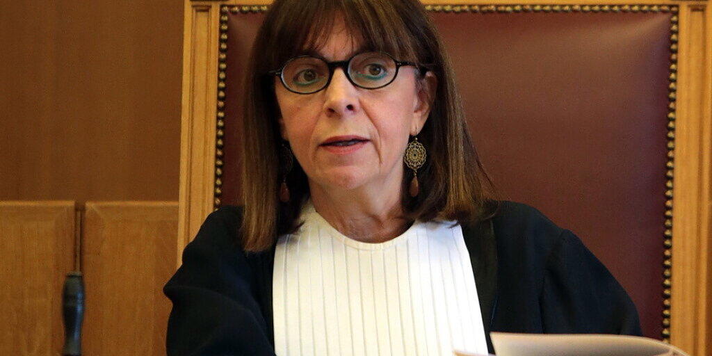 Ekaterini Sakellaropoulou, erstes weibliches Staatsoberhaupt von Griechenland. (Archivbild)