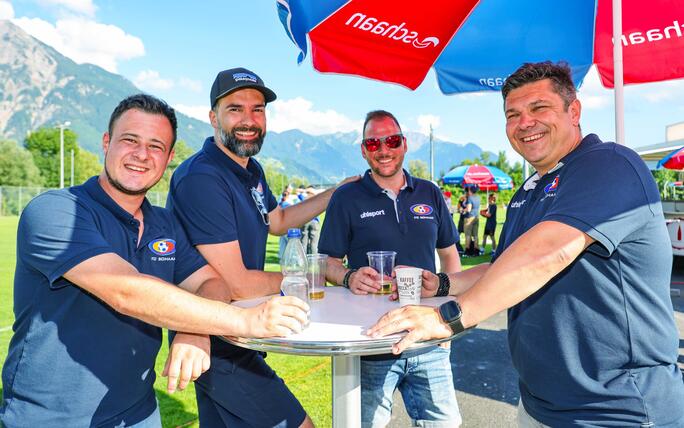 Liechtenstein Schaan Sportanlage Rheinwiese Schaaner Faescht