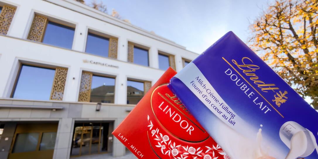 Im Erdgeschoss des ehemaligen Castle Casinos wird die neue Lindt-Filiale eröffnen.