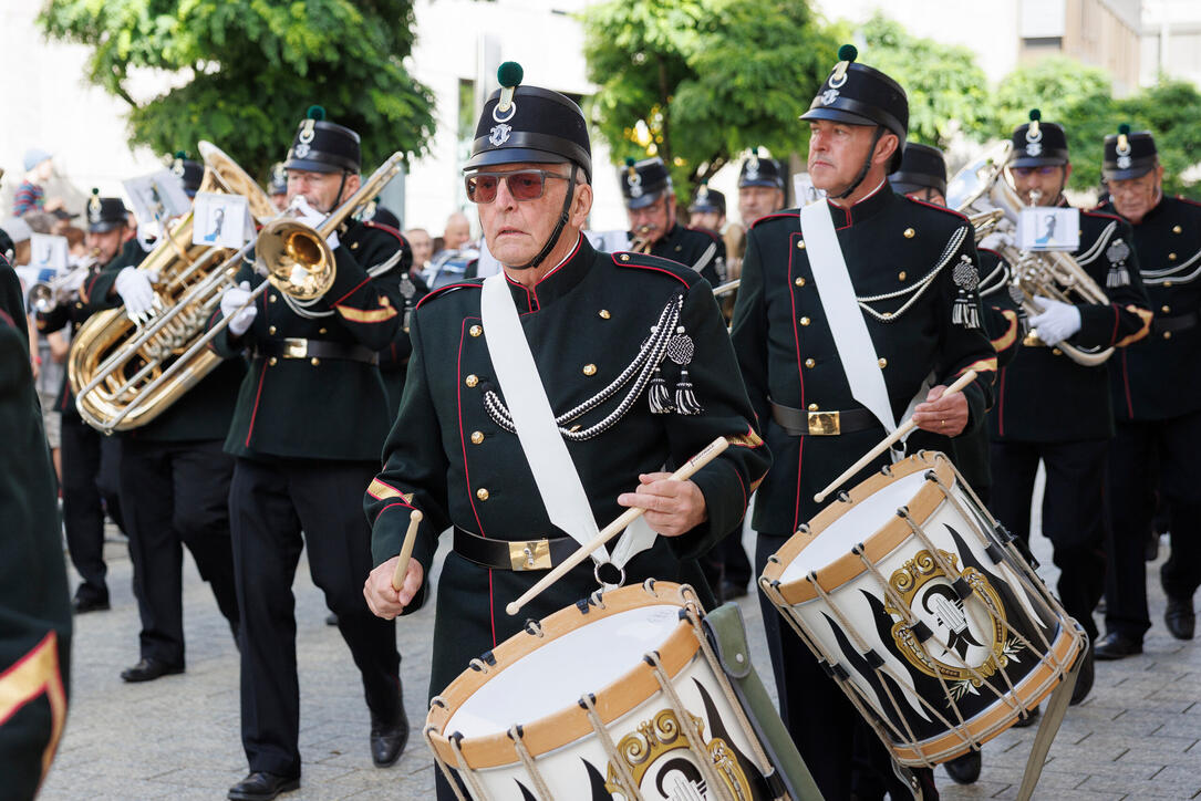 Princely Tattoo Parade in Vaduz