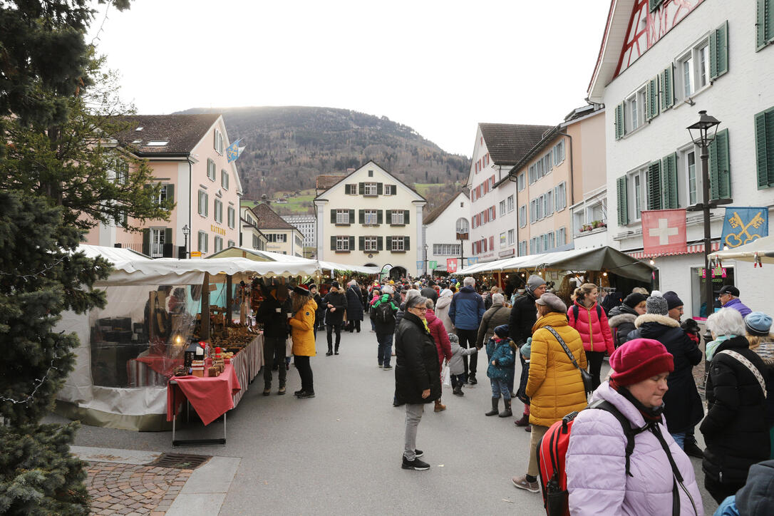Weihnachtsmarkt in Mels