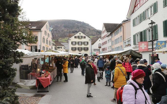 Weihnachtsmarkt in Mels