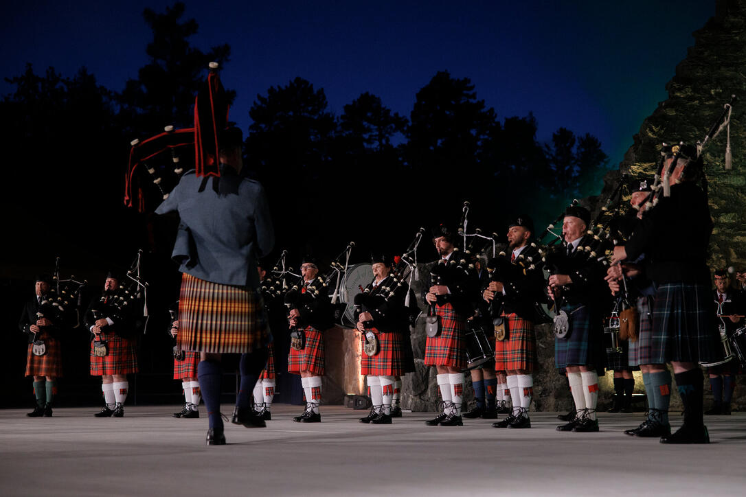 The Princely Liechtenstein Tattoo in Schellenberg