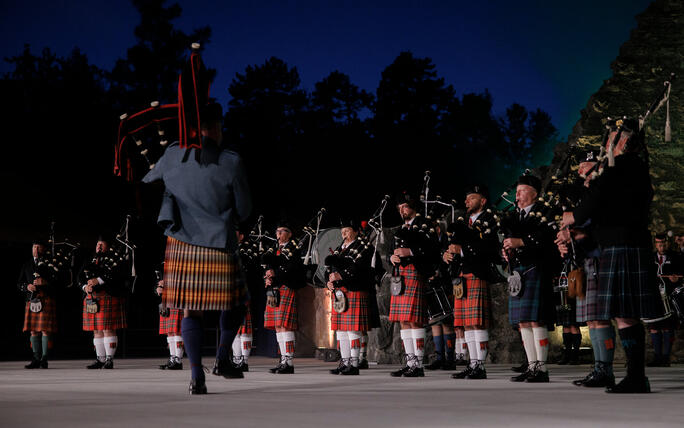 The Princely Liechtenstein Tattoo in Schellenberg