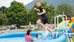 Liegestuhlfest im Weiherringpark, Mauren, Liechtenstein.
