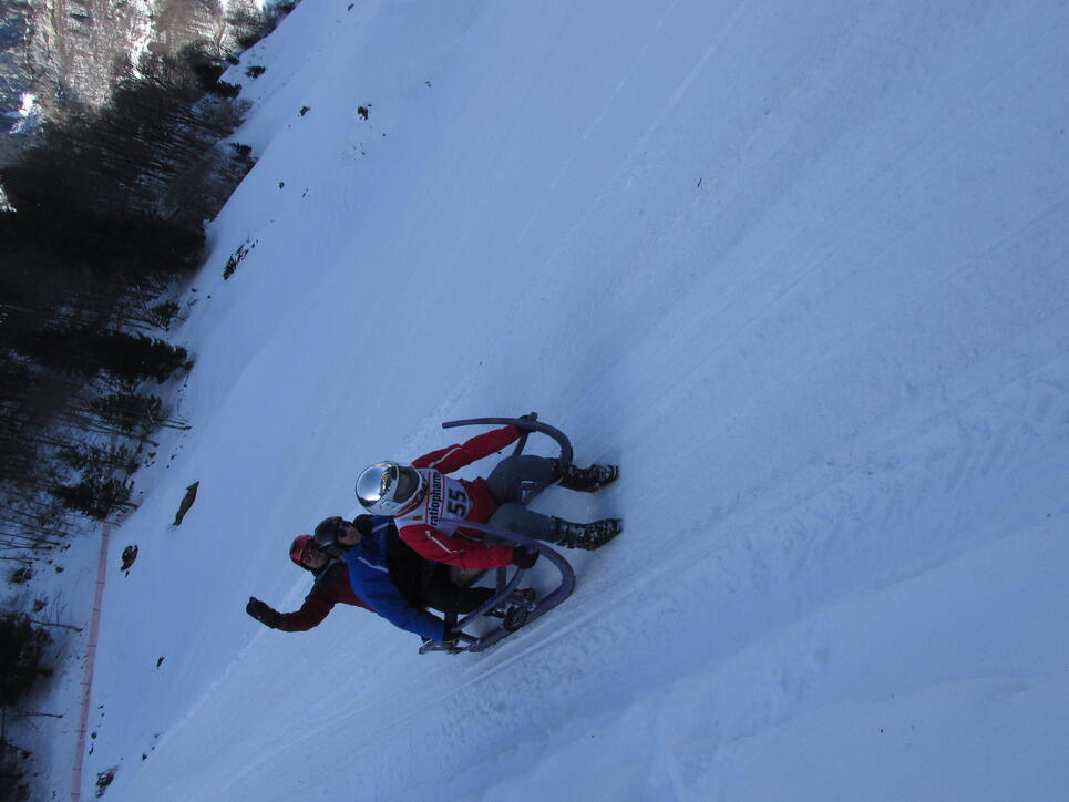Hornschlitten-, Rittgeiss- und Bobrennen des Sportclubs Weisstannen