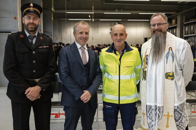 Open day of the new building for the blue light organizations