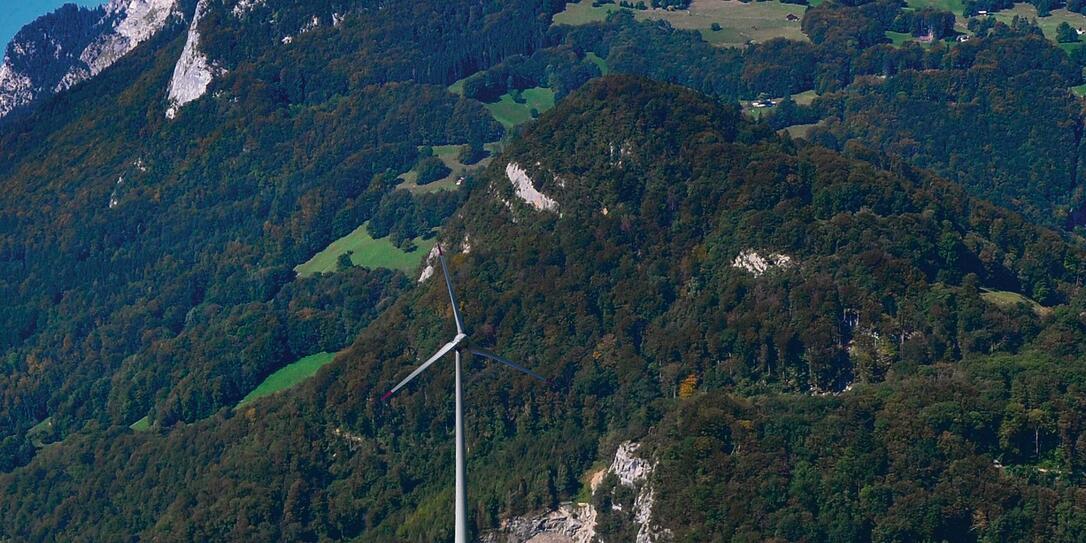 In absehbarer Zeit könnte eine Windkraftanlage beim Schollberg Strom produzieren. In absehbarer Zeit könnte eine Windkraftanlage beim Schollberg Strom produzieren.