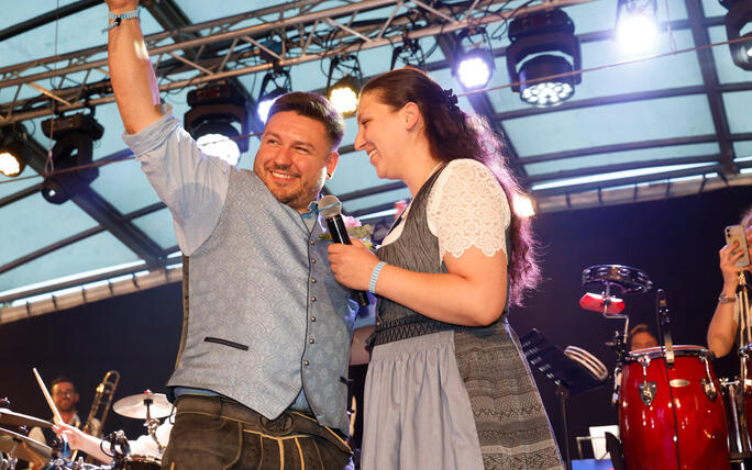 Auftakt zum 77. Verbandsmusikfest mit dem Bayerischen Abend in Vaduz