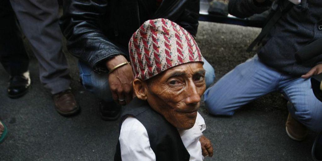 Der Nepalese Chandra Bahadur Dangi galt mit 54,6 Zentimetern Körpergrösse als kleinster Mann der Welt. Im Alter von 76 Jahren ist er gestorben.