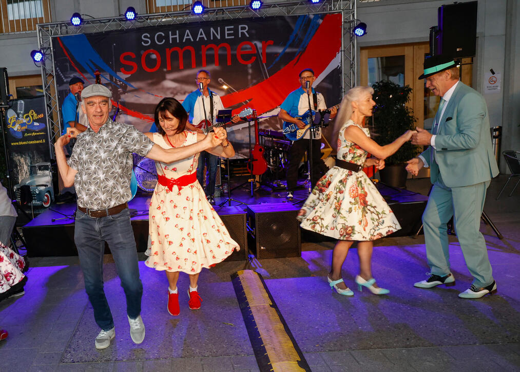 Auftakt Schaaner Sommer im Lindahof, in Schaan.