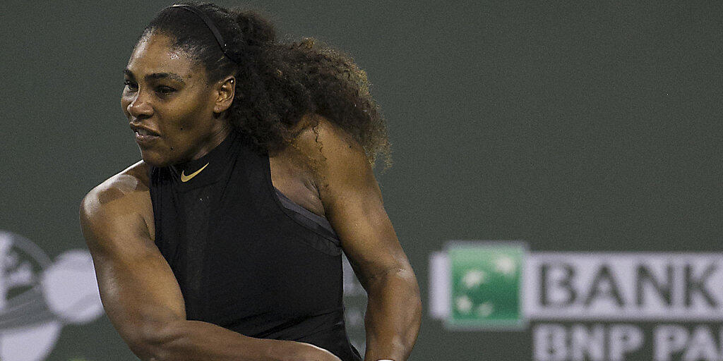 Serena Williams ist noch auf der Suche nach ihrer Topform