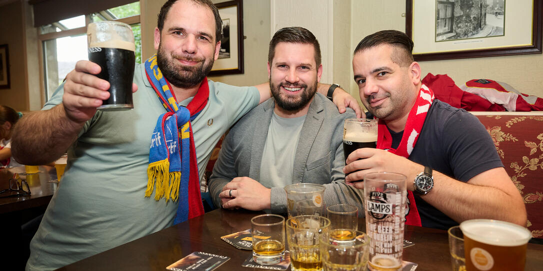 FC Vaduz Fantreff in Dublin (25.07.2024)