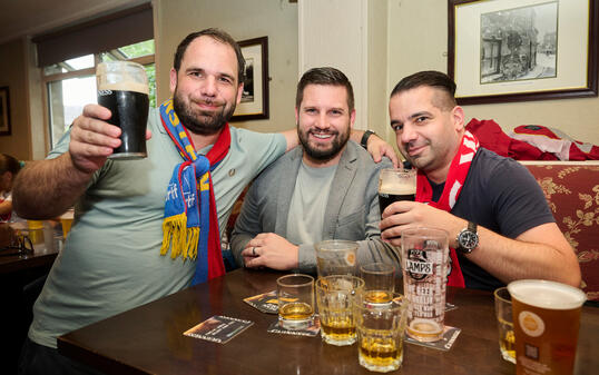 FC Vaduz Fantreff in Dublin (25.07.2024)