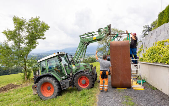 Skulptur Resonare in Gamprin