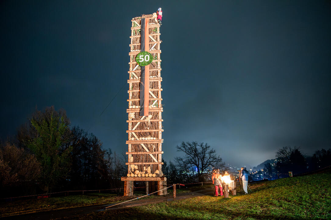 50 Jahre Jubiläumsfunken Schaawälder Funkenzunft