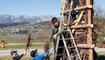 Kinder bauen Funken in Schaanwald