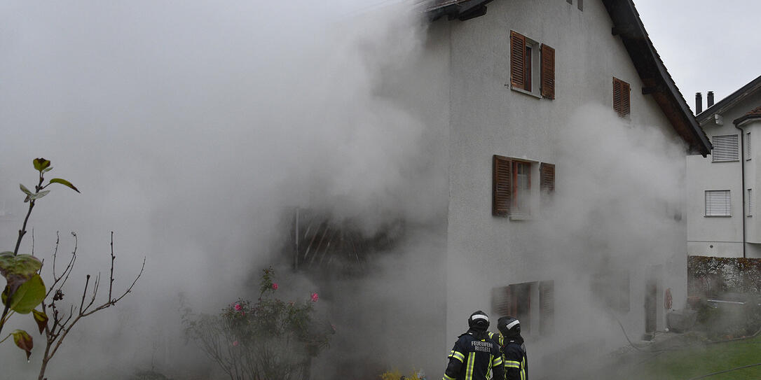 Überfall und Brand in Ruggell