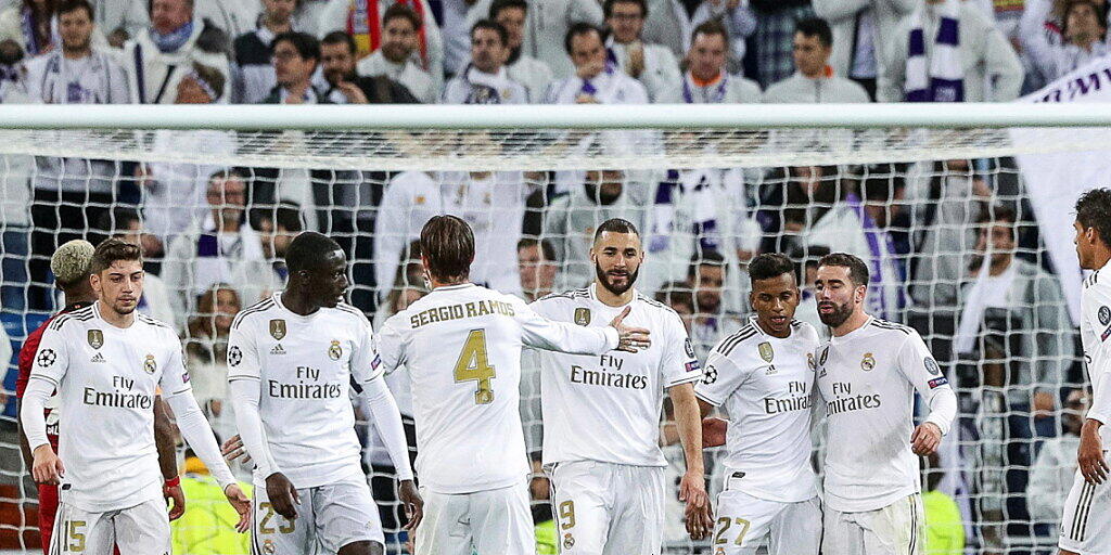 Das "weisse Ballett" macht Pause: Real Madrid wird wegen des Klimagipfels in der spanischen Hauptstadt am Samstag im Heimspiel gegen Espanyol Barcelona mit grünen Trikots auflaufen