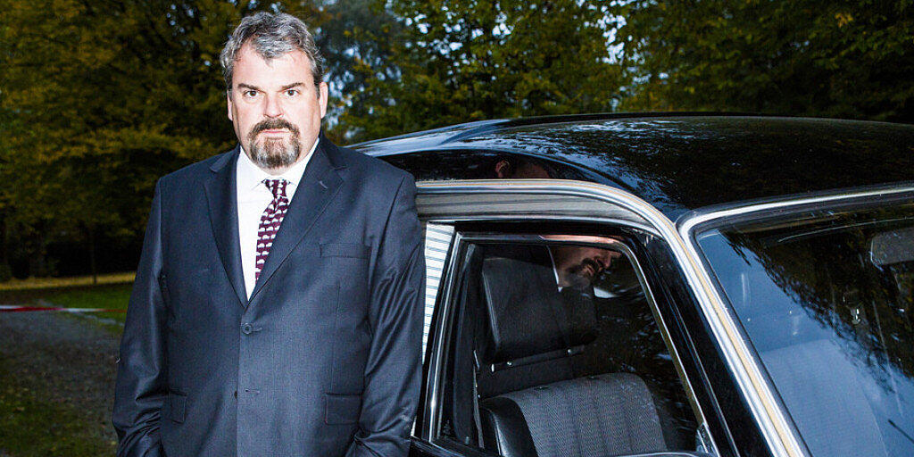 2012 starteten die Dreharbeiten der SRF Krimi Reihe "Der Bestatter". Der Schauspieler Mike Müller spielte die Hauptrolle Bestatter Luc Conrad. Im Juni 2018 gab SRF bekannt, dass die Serie 2019 zum letzten Mal zu sehen ist. (Archiv)