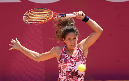 Auch mit 39 Jahren kann Patty Schnyder noch vorzüglich Tennis spielen