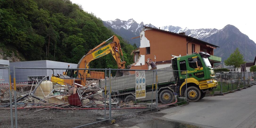 Vaduz Abbruch Schwefel Wohnbaugenossenschaft Vaduz Abbruch Schwefel Wohnbaugenossenschaft