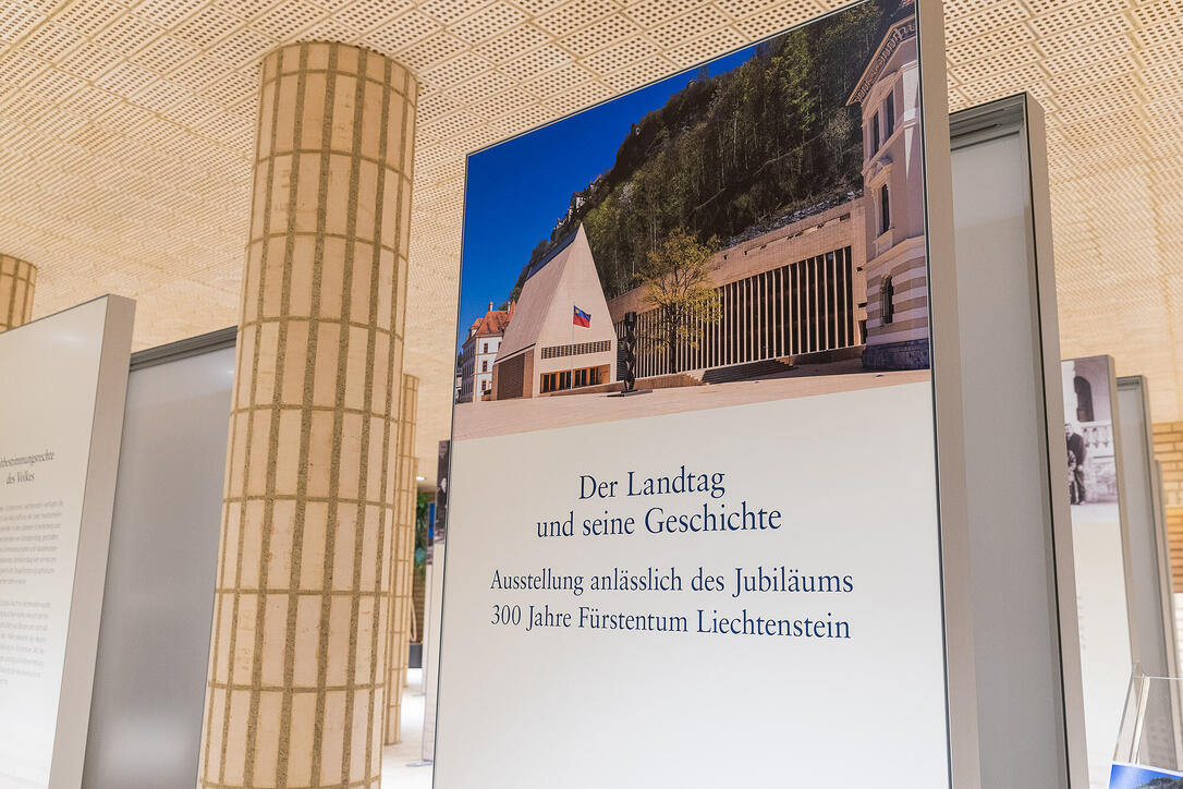 Ausstellungseröffnung, Der Landtag und seine Geschichte in Vaduz