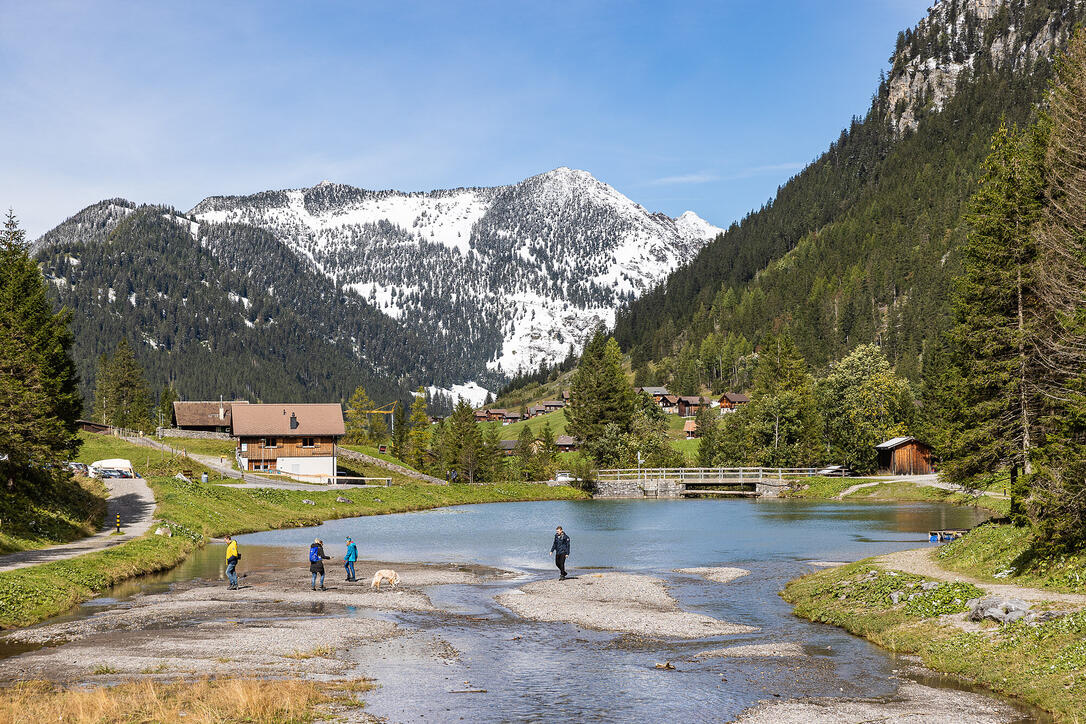 Erster Schnee in Liechtenstein