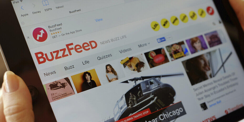 Buzzfeed hat die "HuffPost" übernommen. (Archivbild) Buzzfeed hat die "HuffPost" übernommen. (Archivbild)
