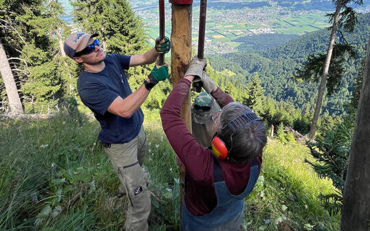 Bergwaldprojekt Matonahütte Schaan (10.07.25)