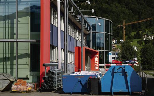 In Triesen laufen derzeit die Umbauarbeiten für das dritte Casino in Liechtenstein. Drei weitere sind geplant.