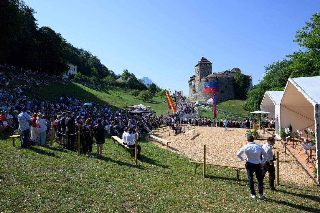 Staatsfeiertag 2026: Staatsakt auf der Schlosswiese (15.08.2026)