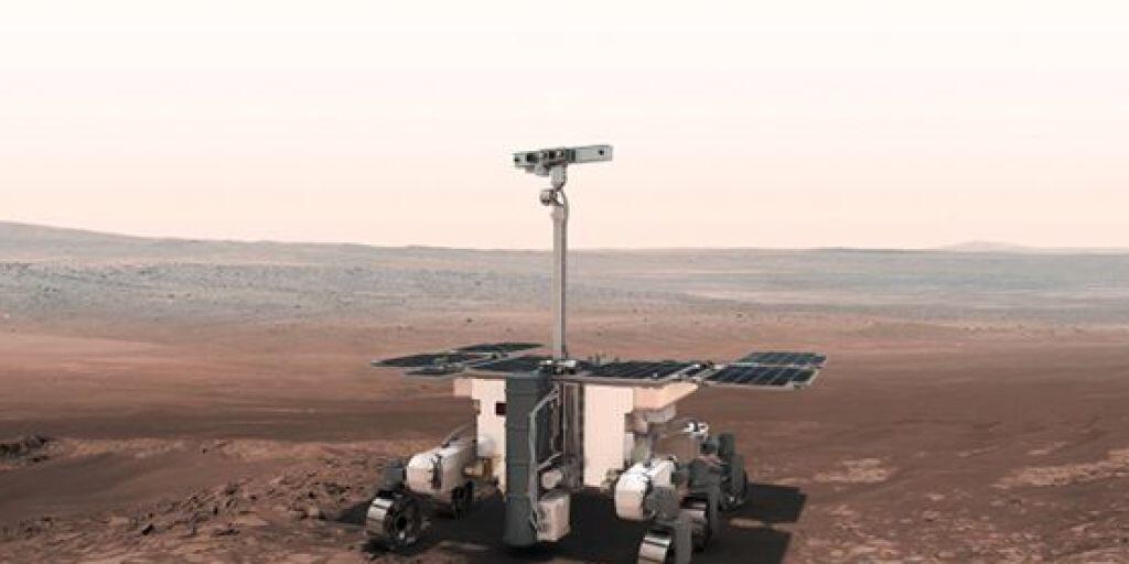 Der Mars-Rover "Rosalind Franklin" soll den Marsboden nach Spuren von Leben durchforsten. Damit seine Landung gelingt, müssen jedoch noch Probleme mit dem Fallschirmsystem gelöst werden.