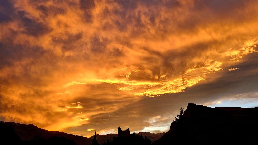 Wunderschöne Abendstimmung