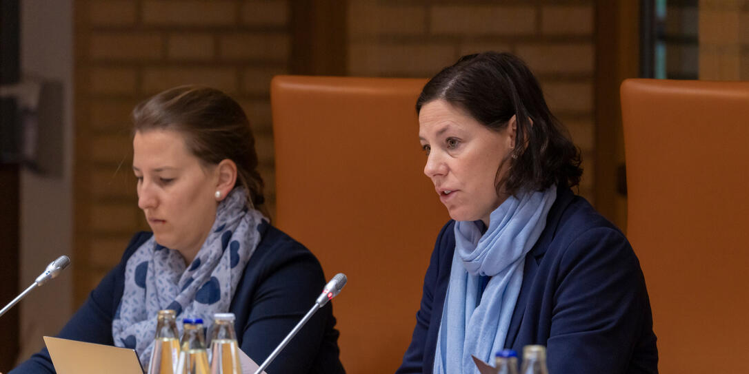 240612 Liechtensteiner Landtag, Juni 2024, Bild aufgenommen im Landtagsgeb&auml;ude in Vaduz / Liechtenstein am 12.06.2024  - - Politik, Vaduz,