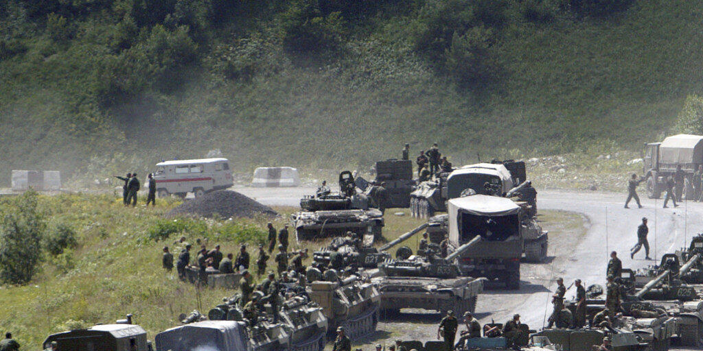 Die russische Armee marschierte im August 2008 im Georgien-Konflikt in die abtrünnige Provinz Südossetien ein. (Archivbild)