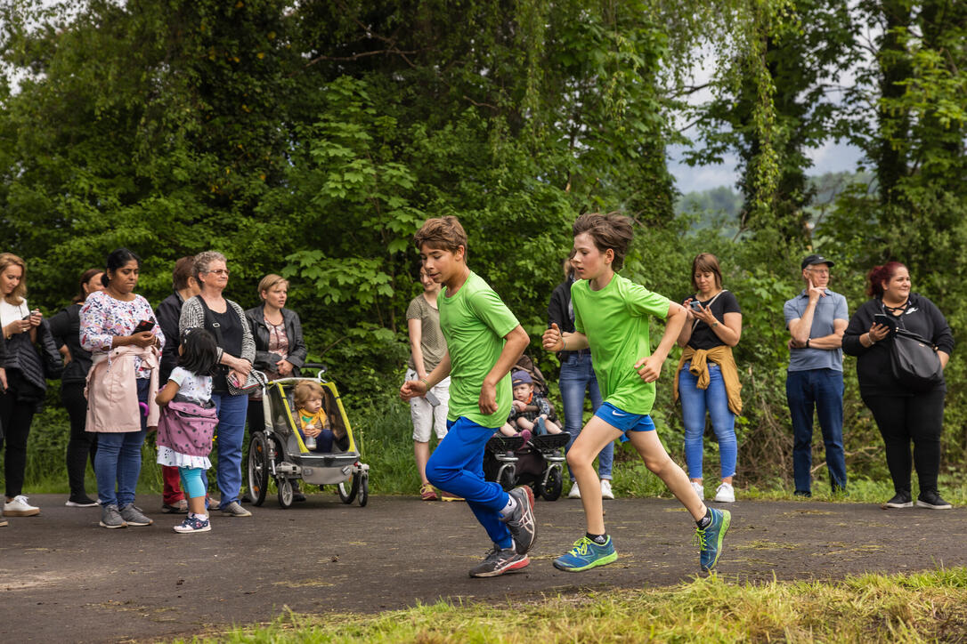 Sponsorenlauf der Primarschule Mauren